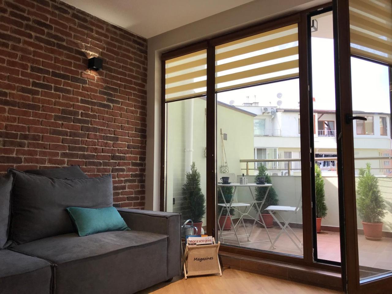 בורגאס Bright, Comfortable And Cozy Apartment מראה חיצוני תמונה